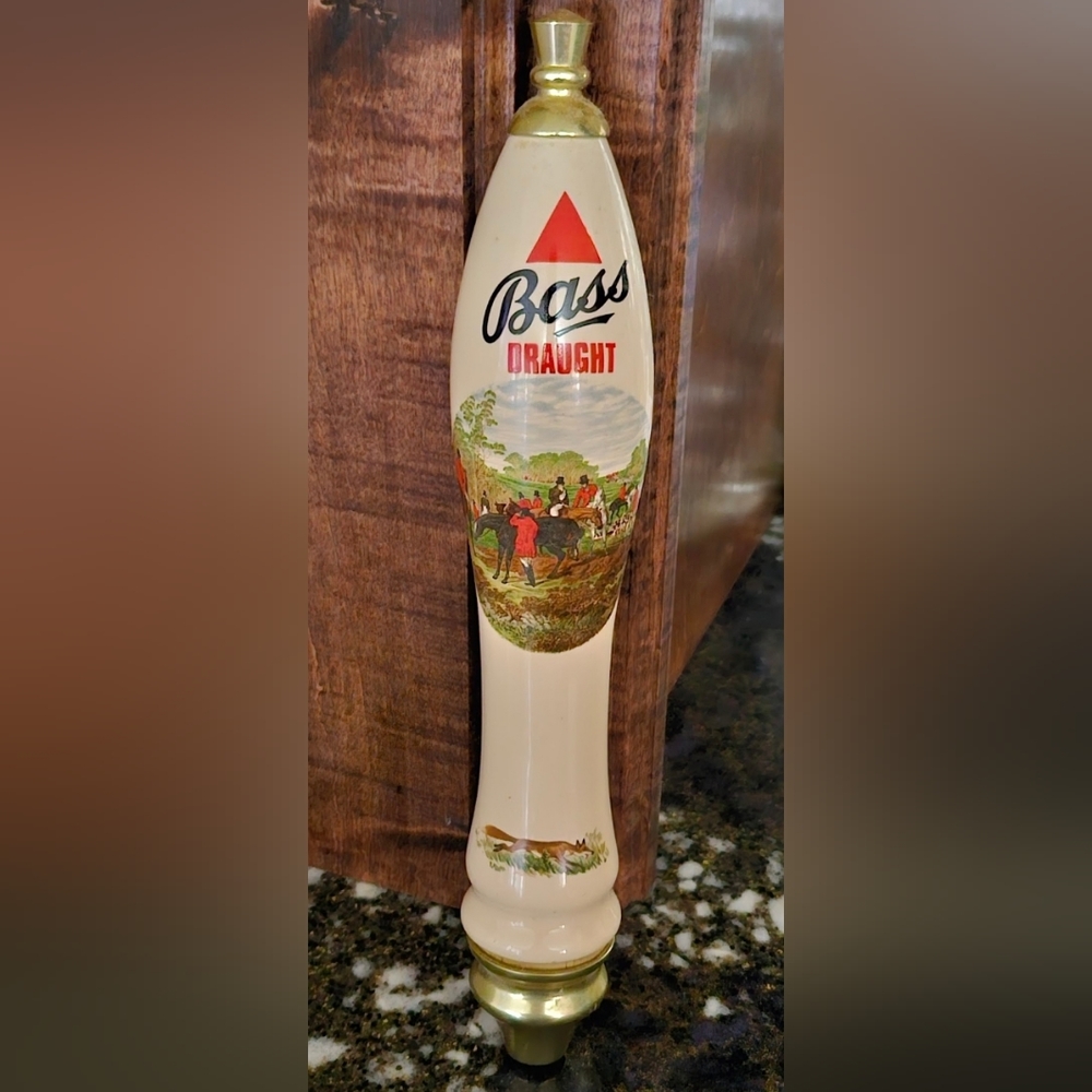 Bass Draught Beer Tap Handle